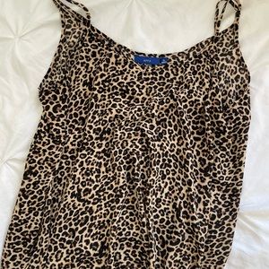 APT 9 CHEETAH BLOUSE
